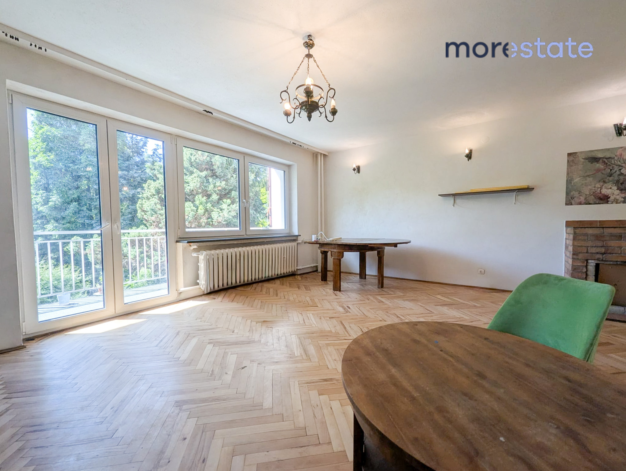Wynajem 3 pok | przestronne | duży balkon | Dąbie — zdjęcie główne